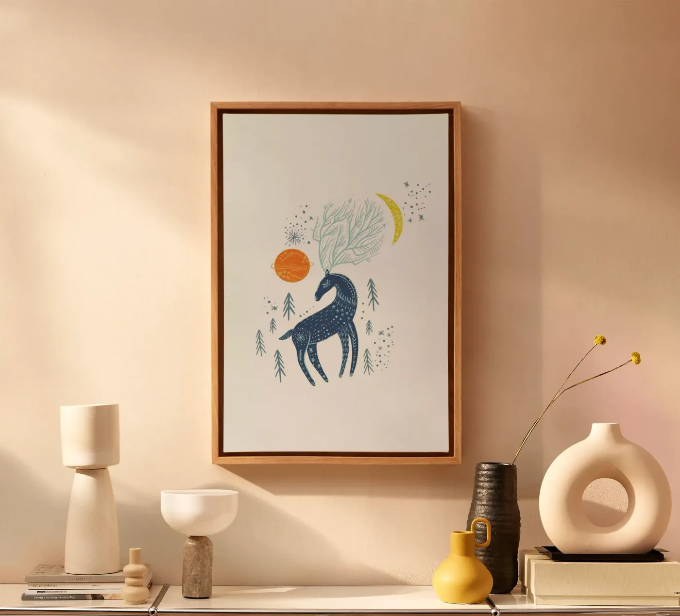 Winter Magic canvas by Little Flourishes