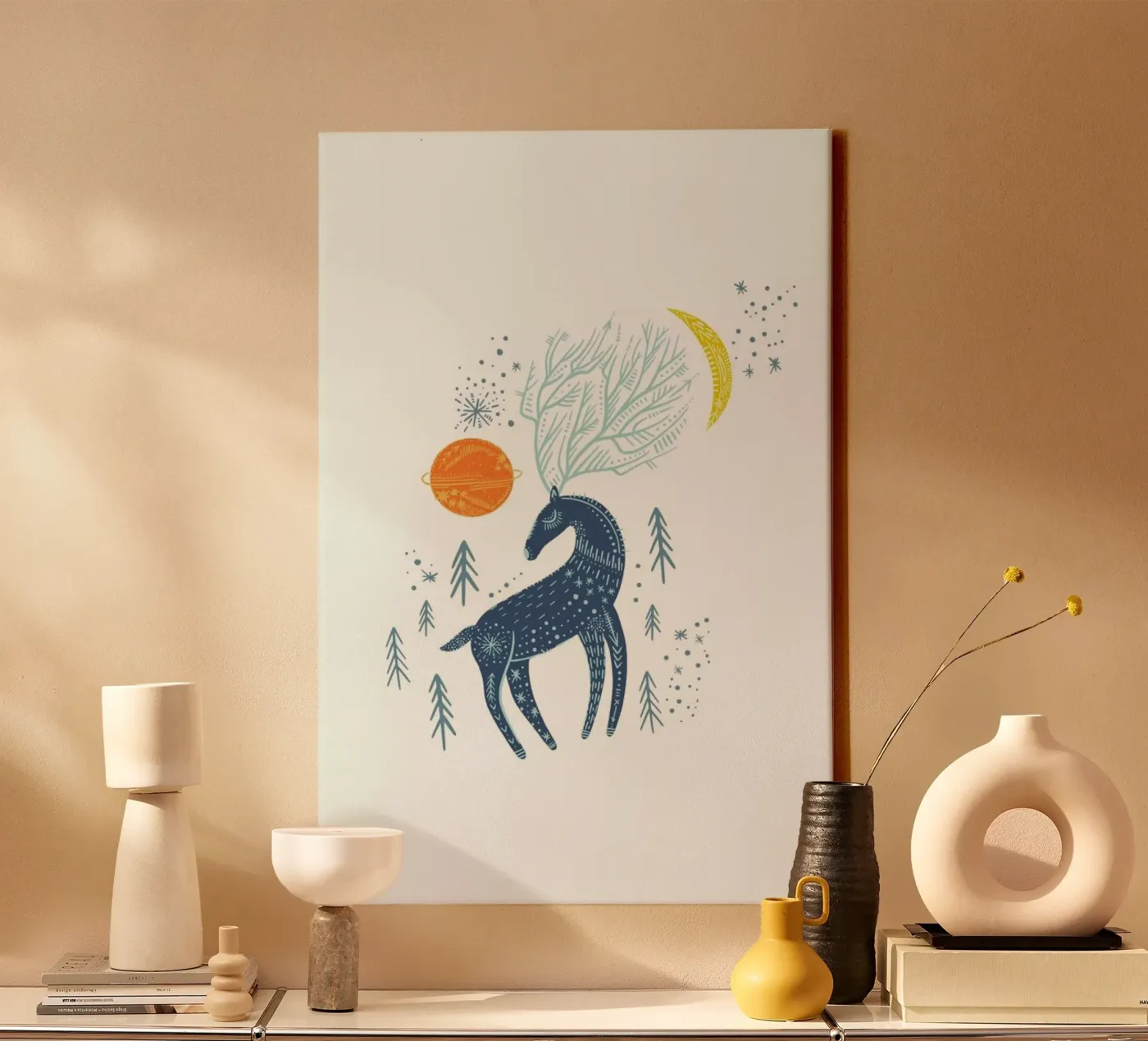 Winter Magic canvas by Little Flourishes