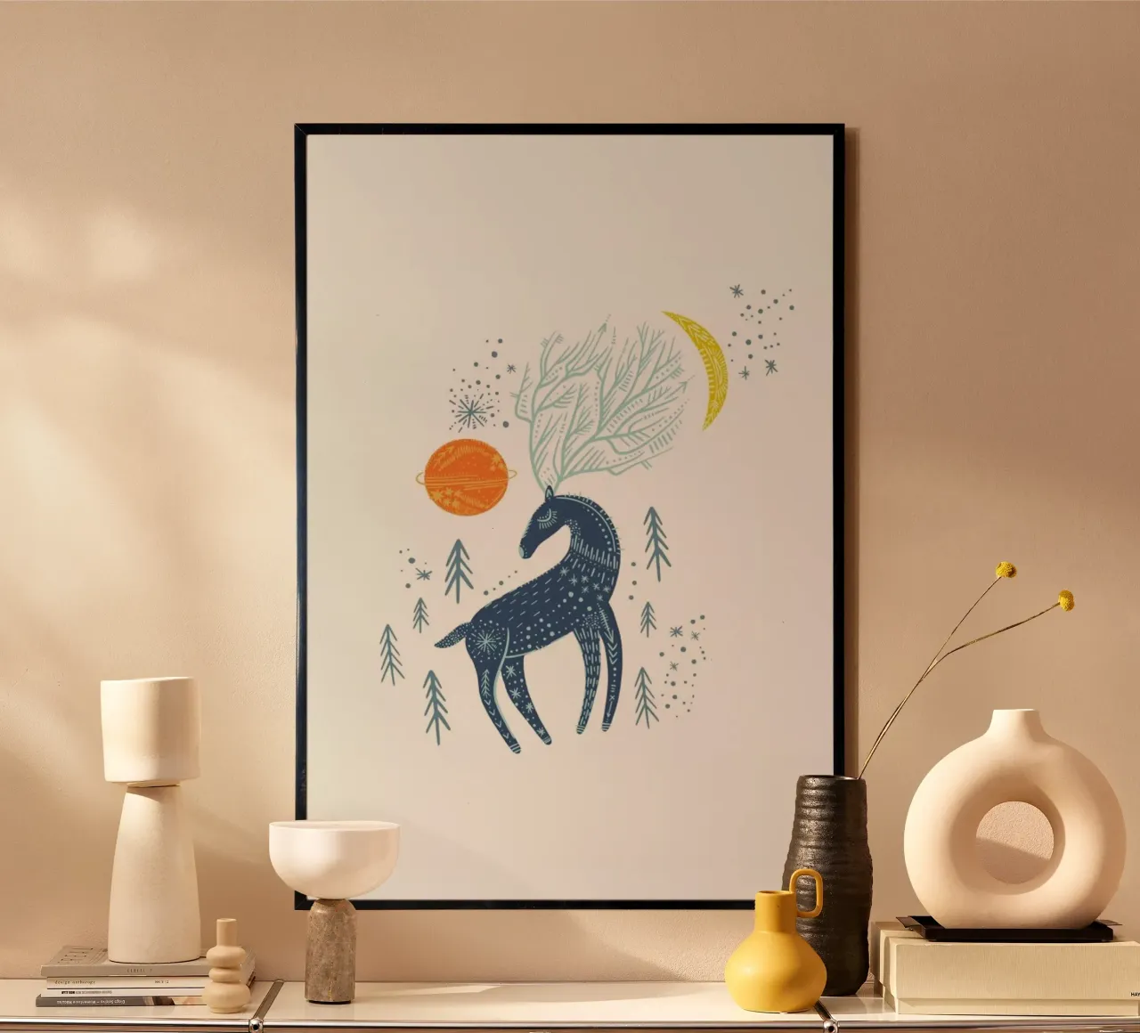 Winter Magic poster da Little Flourishes