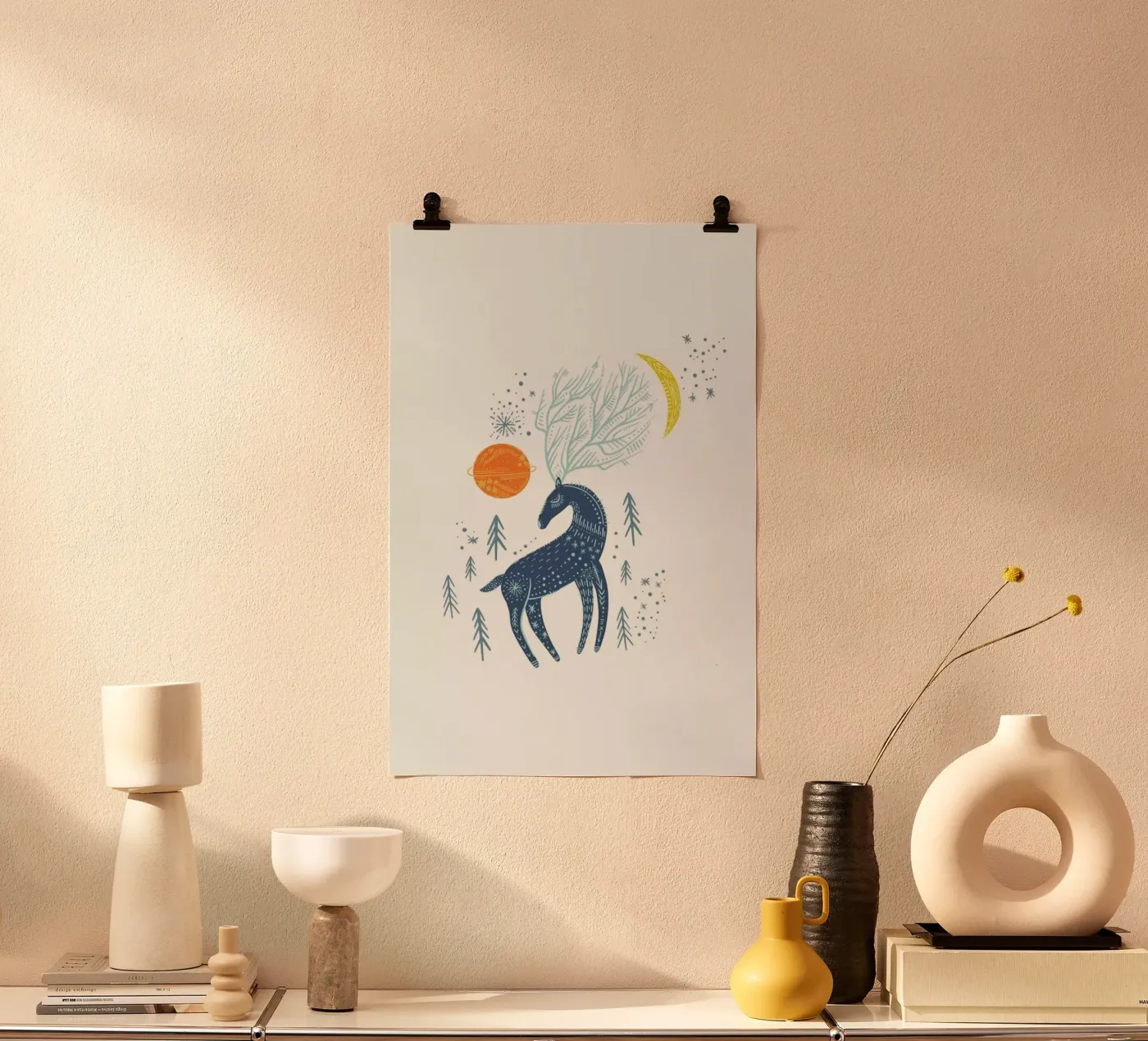 Winter Magic poster van Little Flourishes