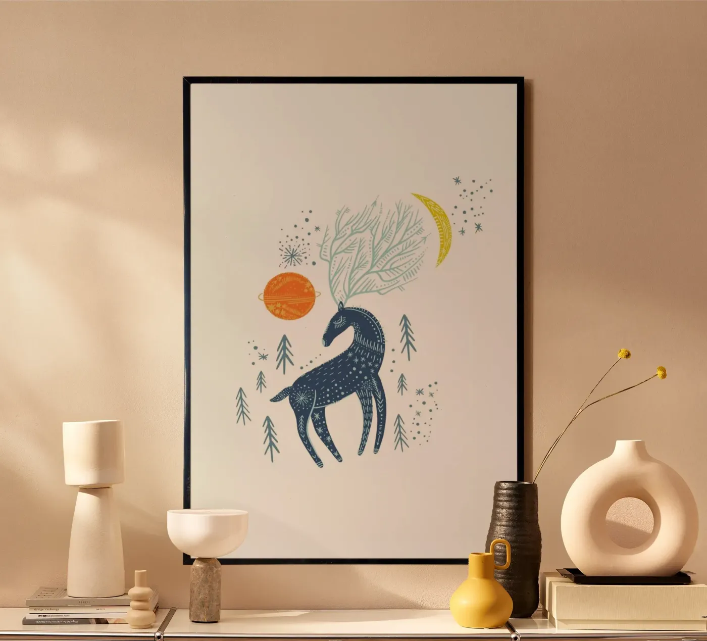 Winter Magic poster van Little Flourishes