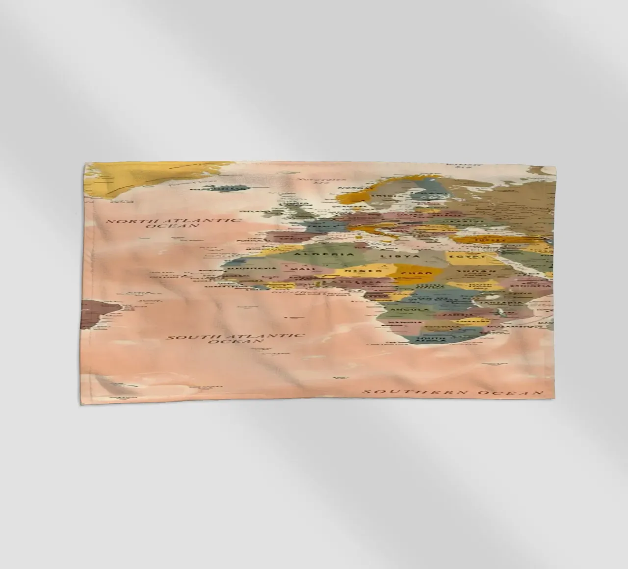 Mappa del mondo telo mare da Aiden Garcia