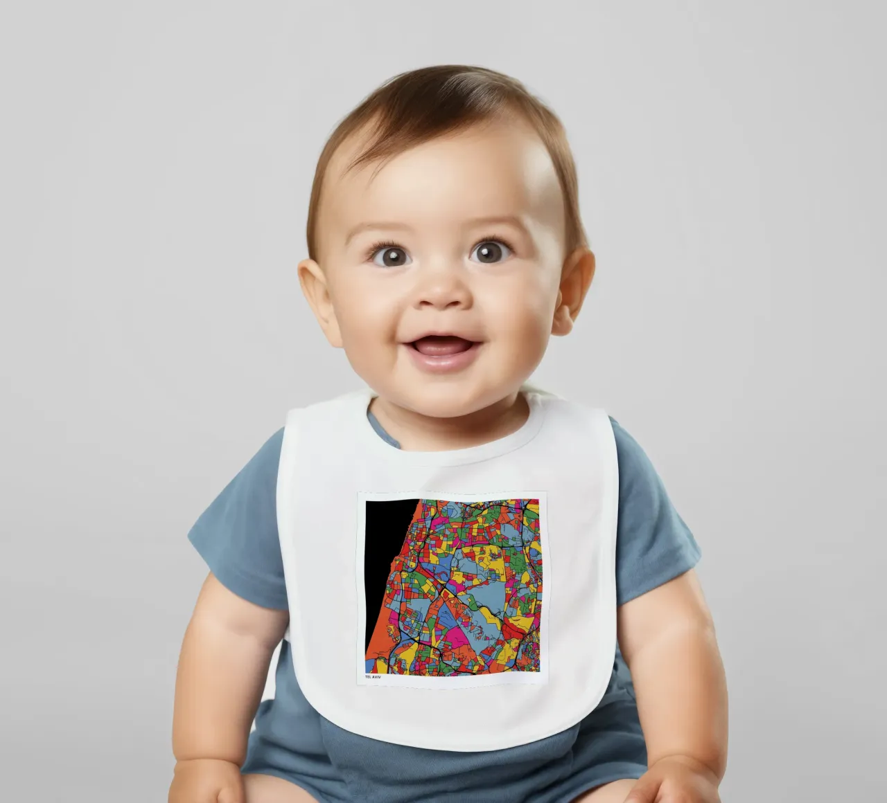 Tel Aviv bavaglino da The Cartography Collection