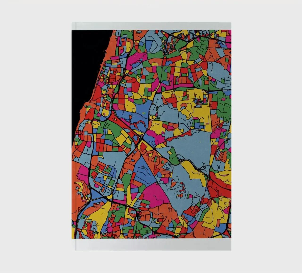 Tel Aviv notebook by The Cartography Collection