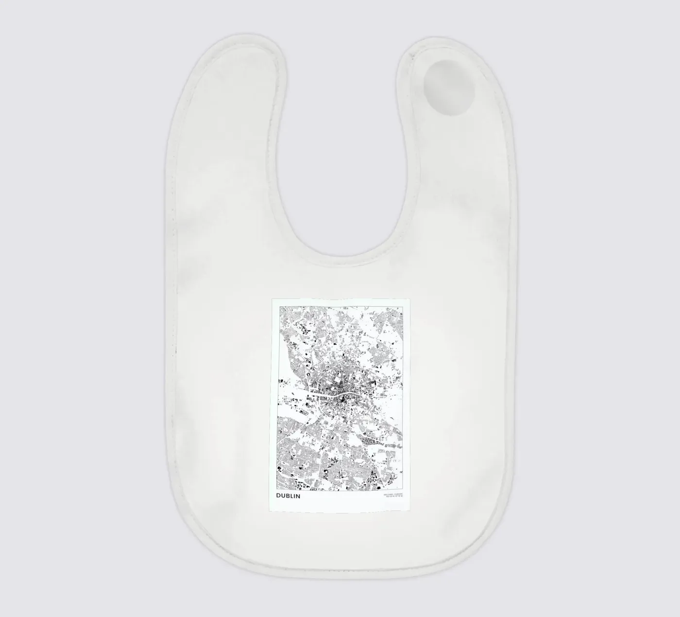 Dublin baby slabbetje van The Cartography Collection