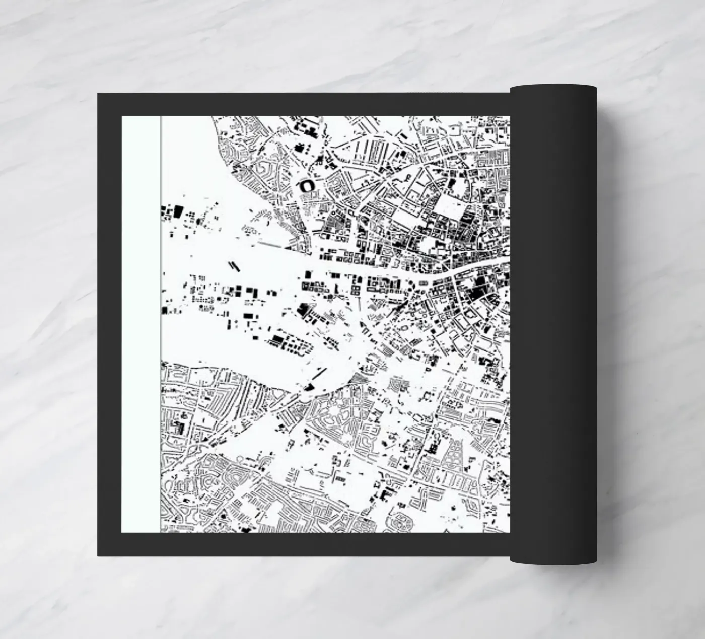 Dublin paillasson de The Cartography Collection