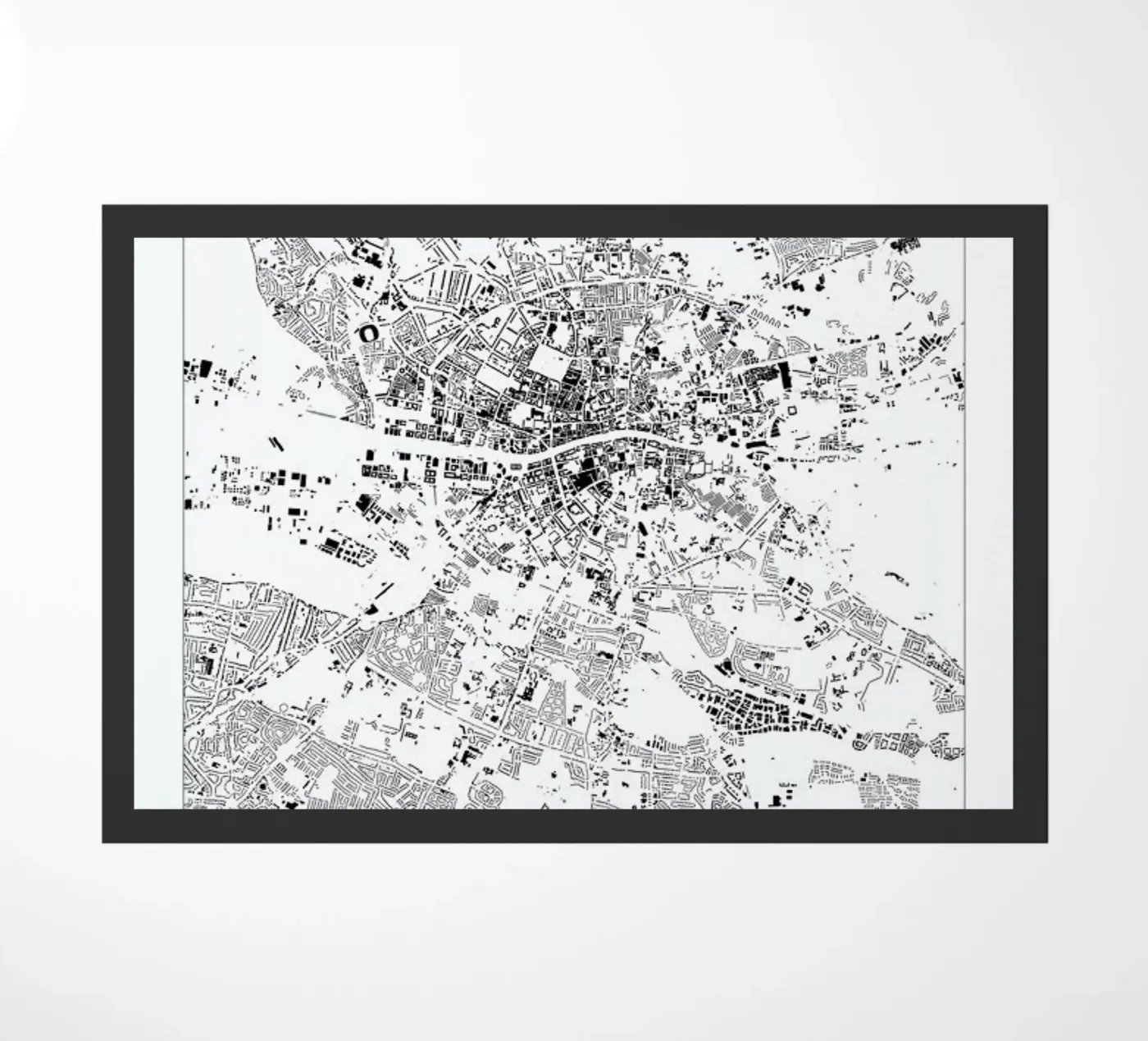 Dublin paillasson de The Cartography Collection