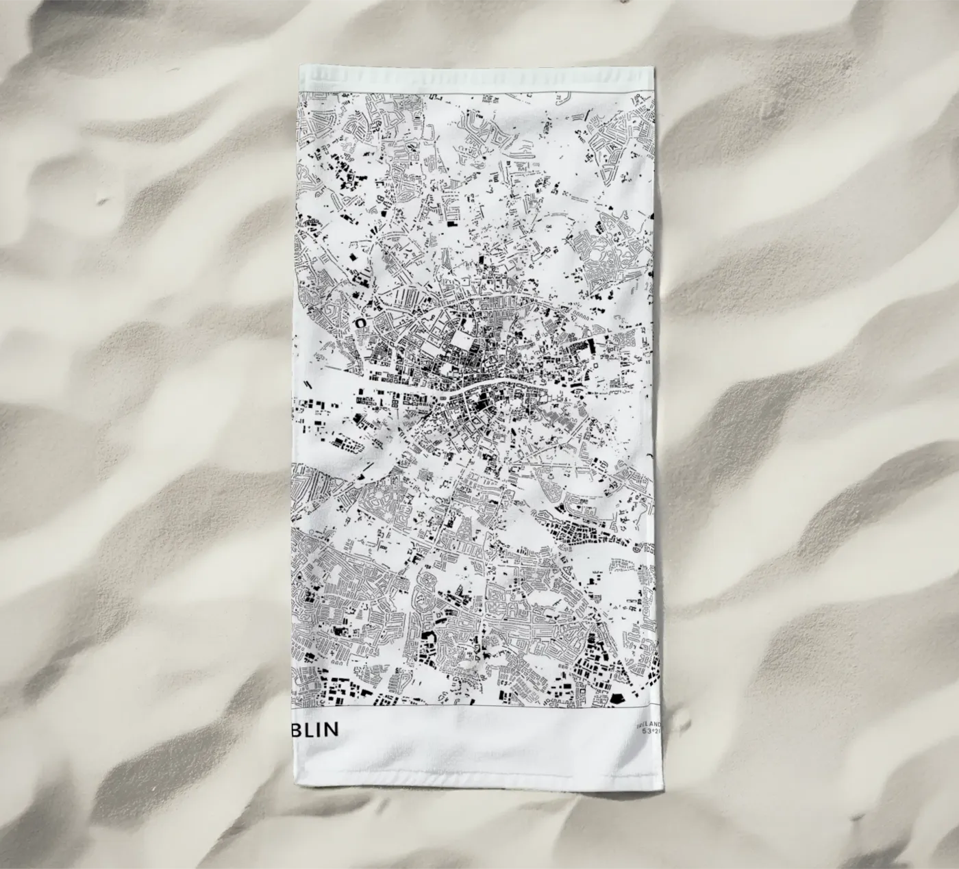 Dublin telo mare da The Cartography Collection