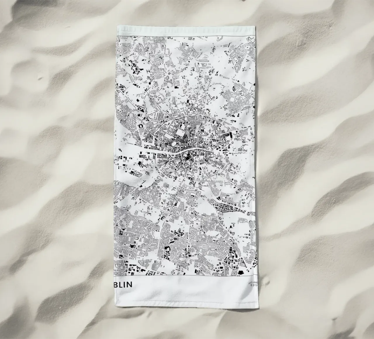 Dublin telo mare da The Cartography Collection