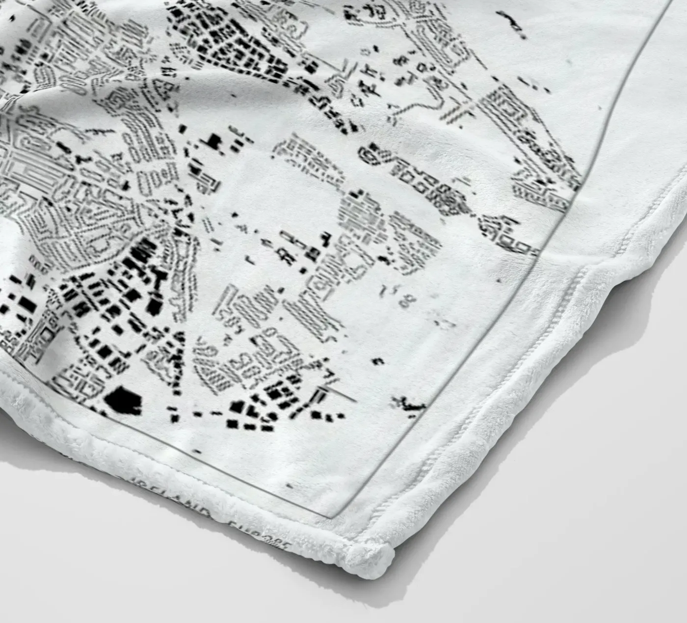 Dublin coperta in pile da The Cartography Collection
