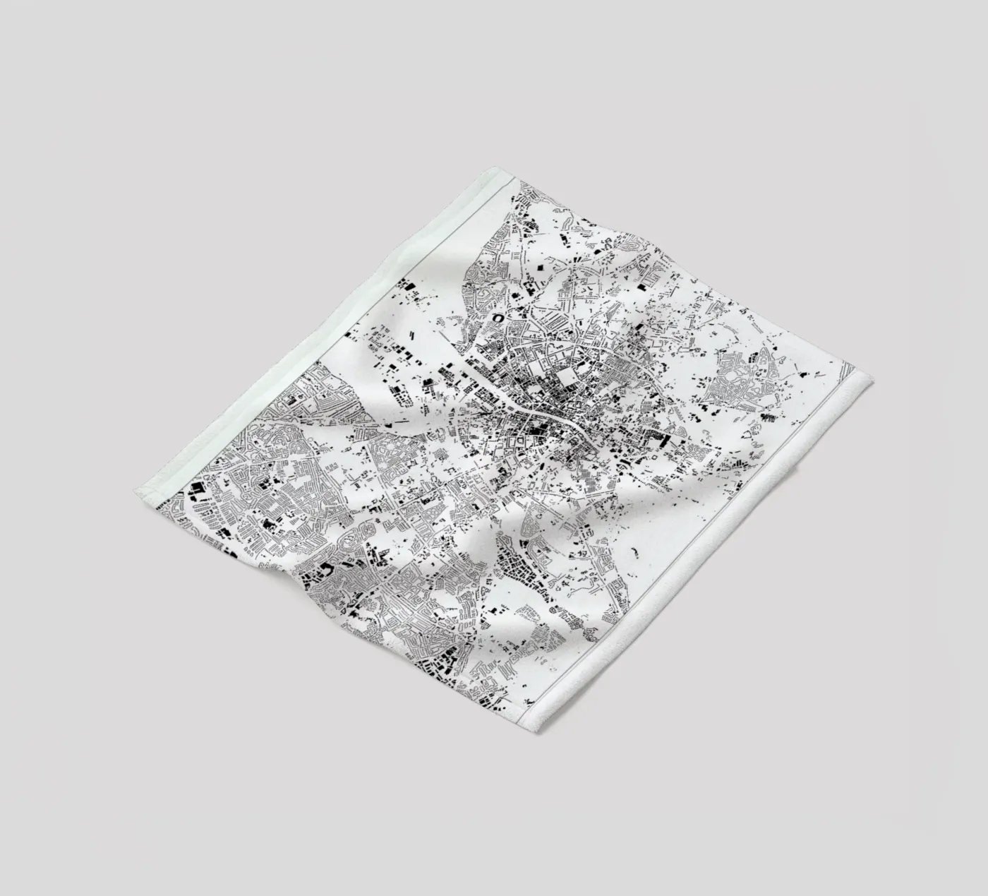 Dublin coperta in pile da The Cartography Collection