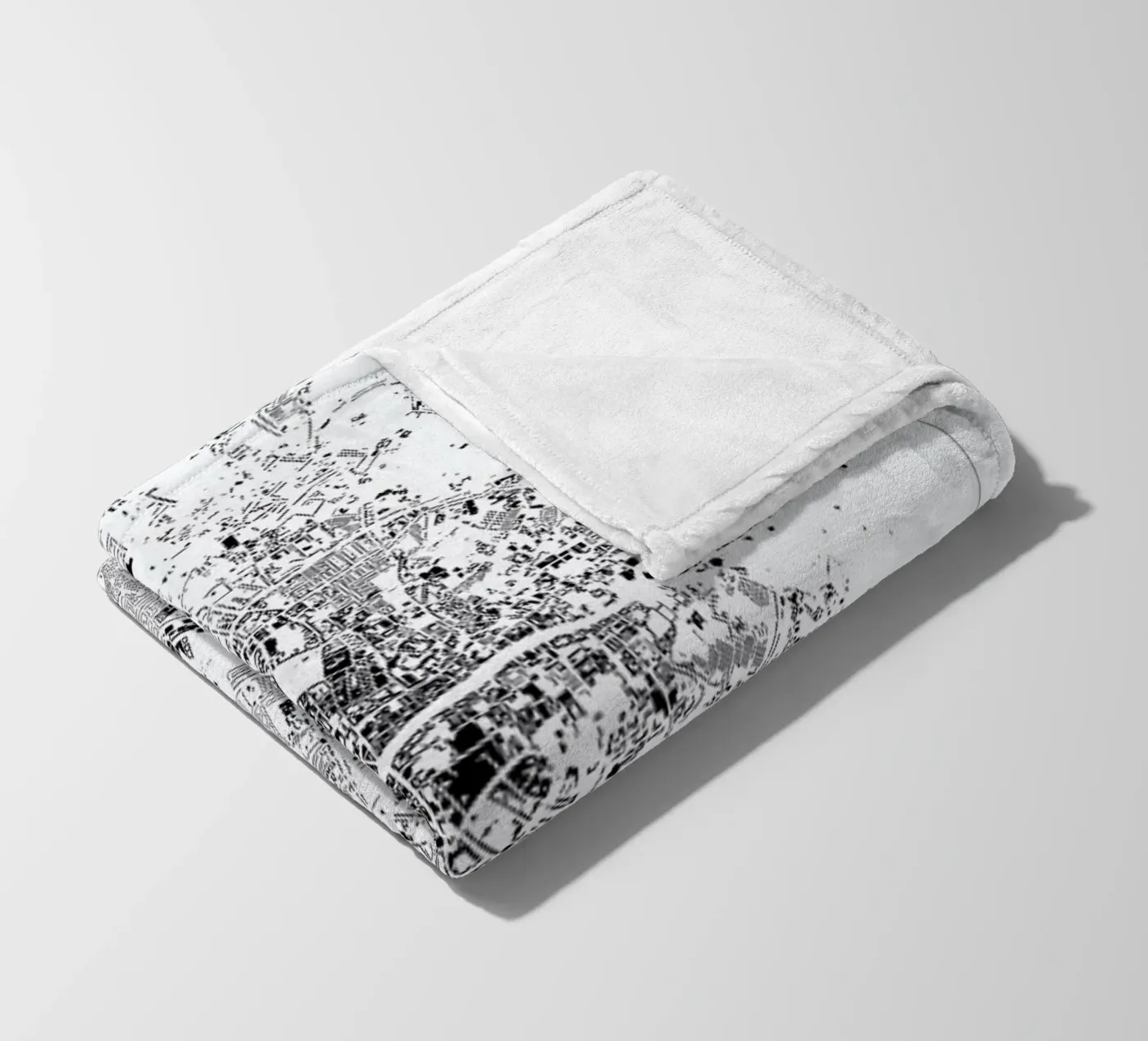 Dublin coperta in pile da The Cartography Collection
