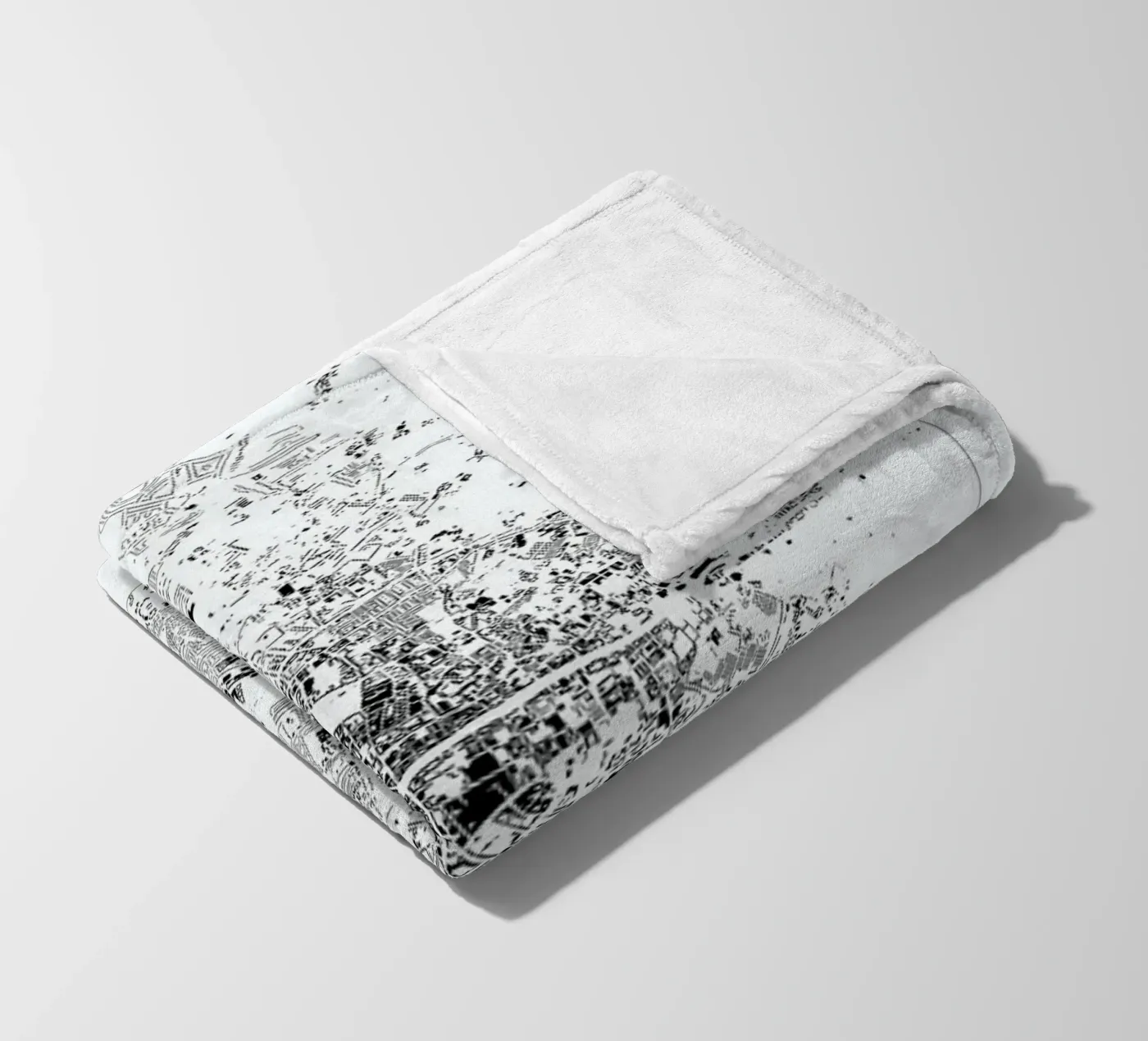 Dublin coperta in pile da The Cartography Collection