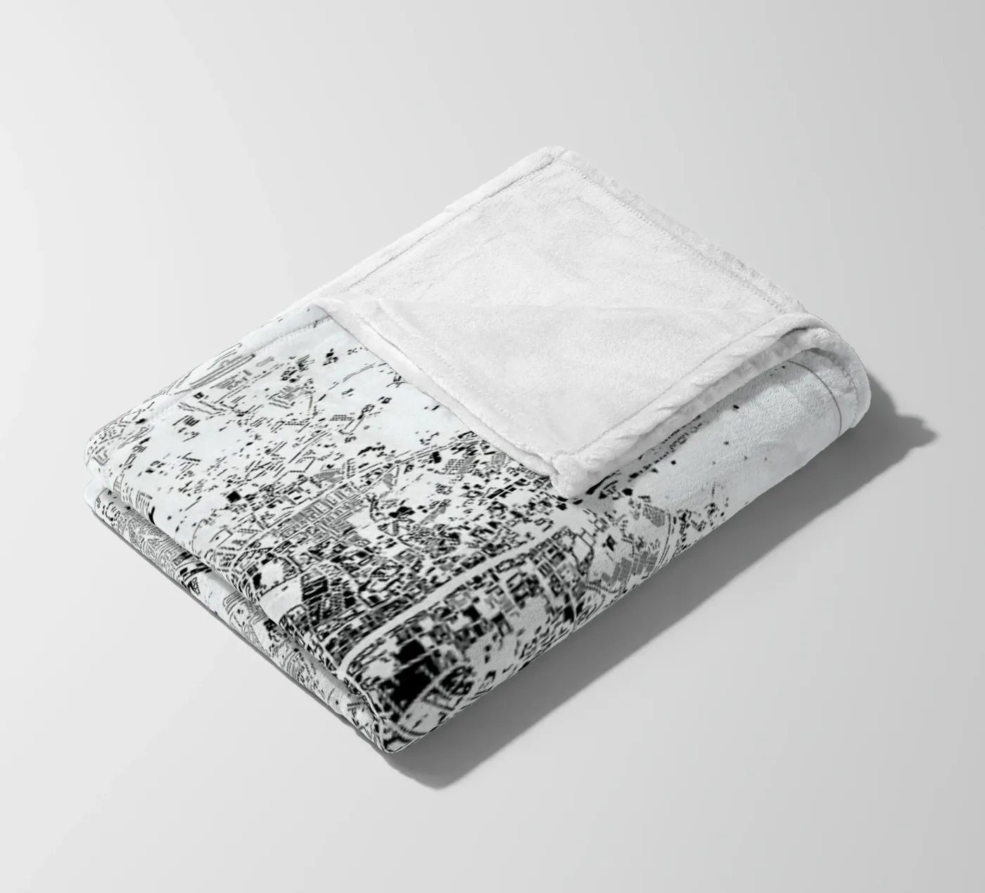 Dublin coperta in pile da The Cartography Collection