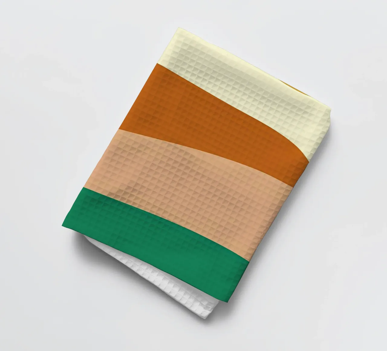 Minimalism in mountain art tea towel by Bartosz Powalka