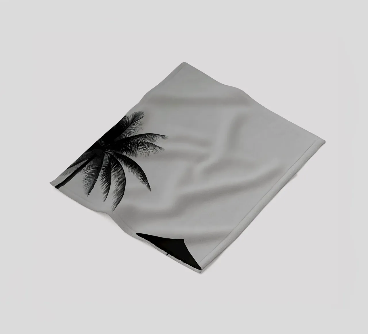 Silhouette di una spiaggia di palme coperta in pile da Matthew Katz
