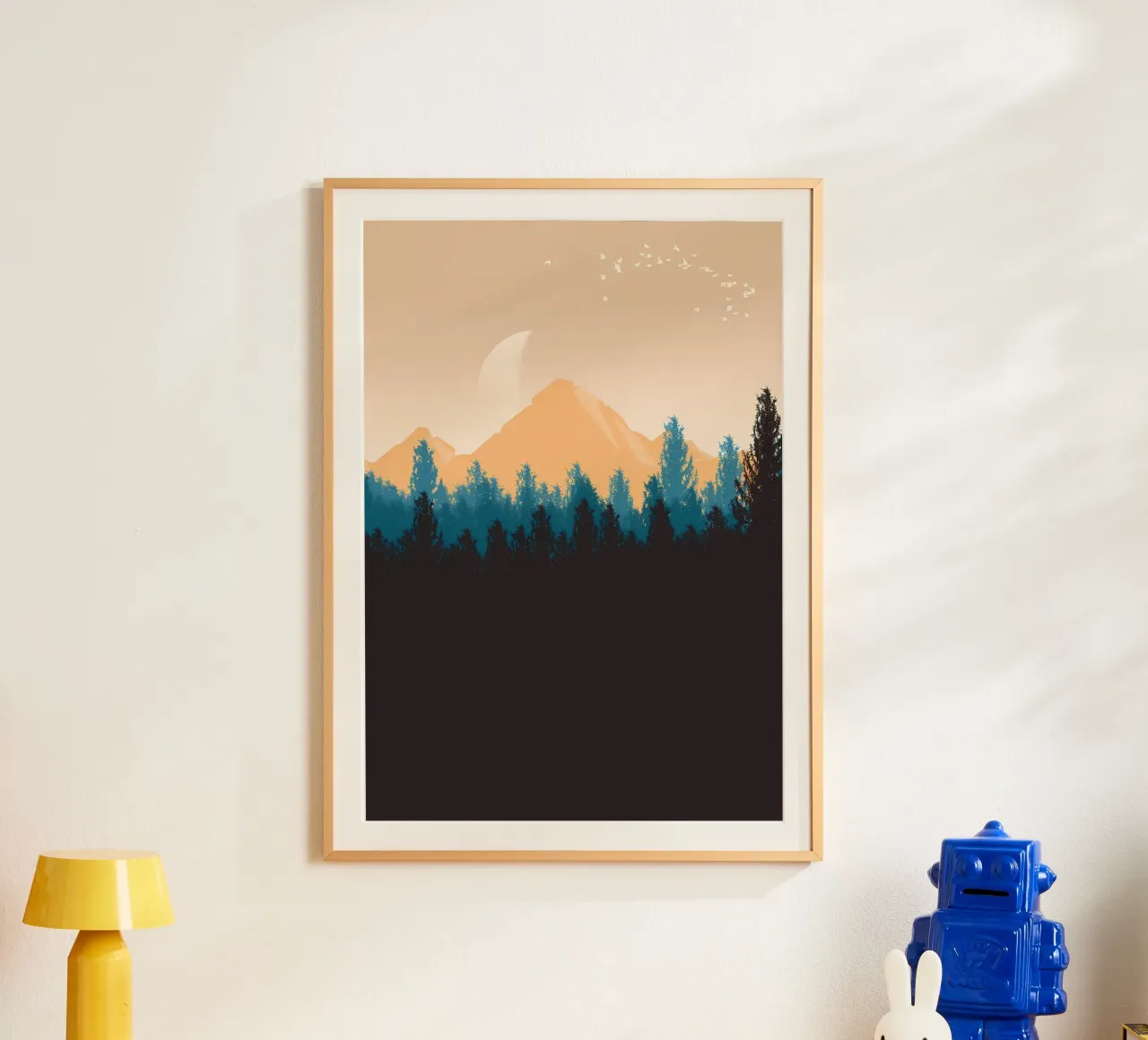 beautiful twilight forest hahnemühle by Bartosz Powalka
