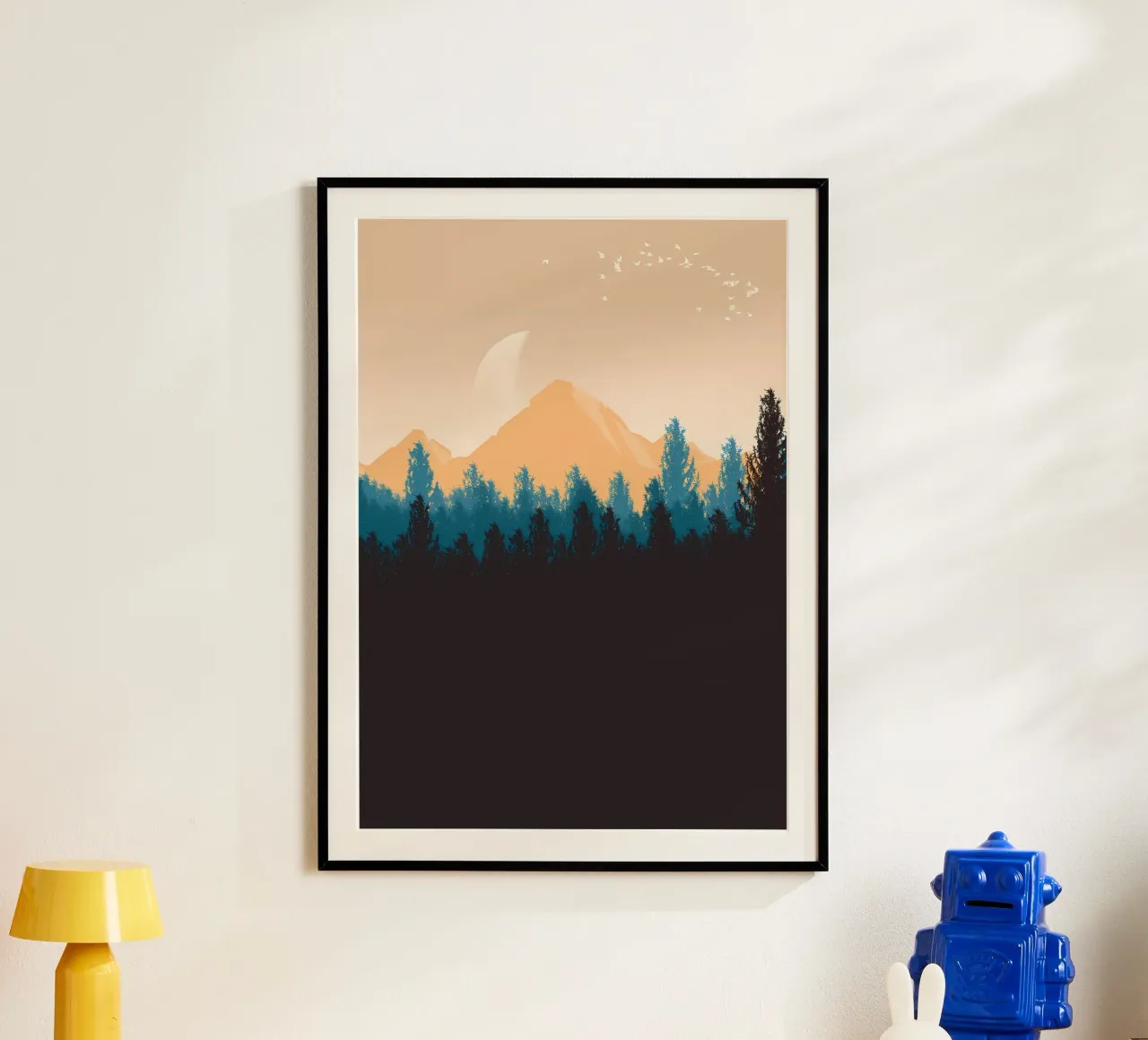 beautiful twilight forest hahnemühle by Bartosz Powalka