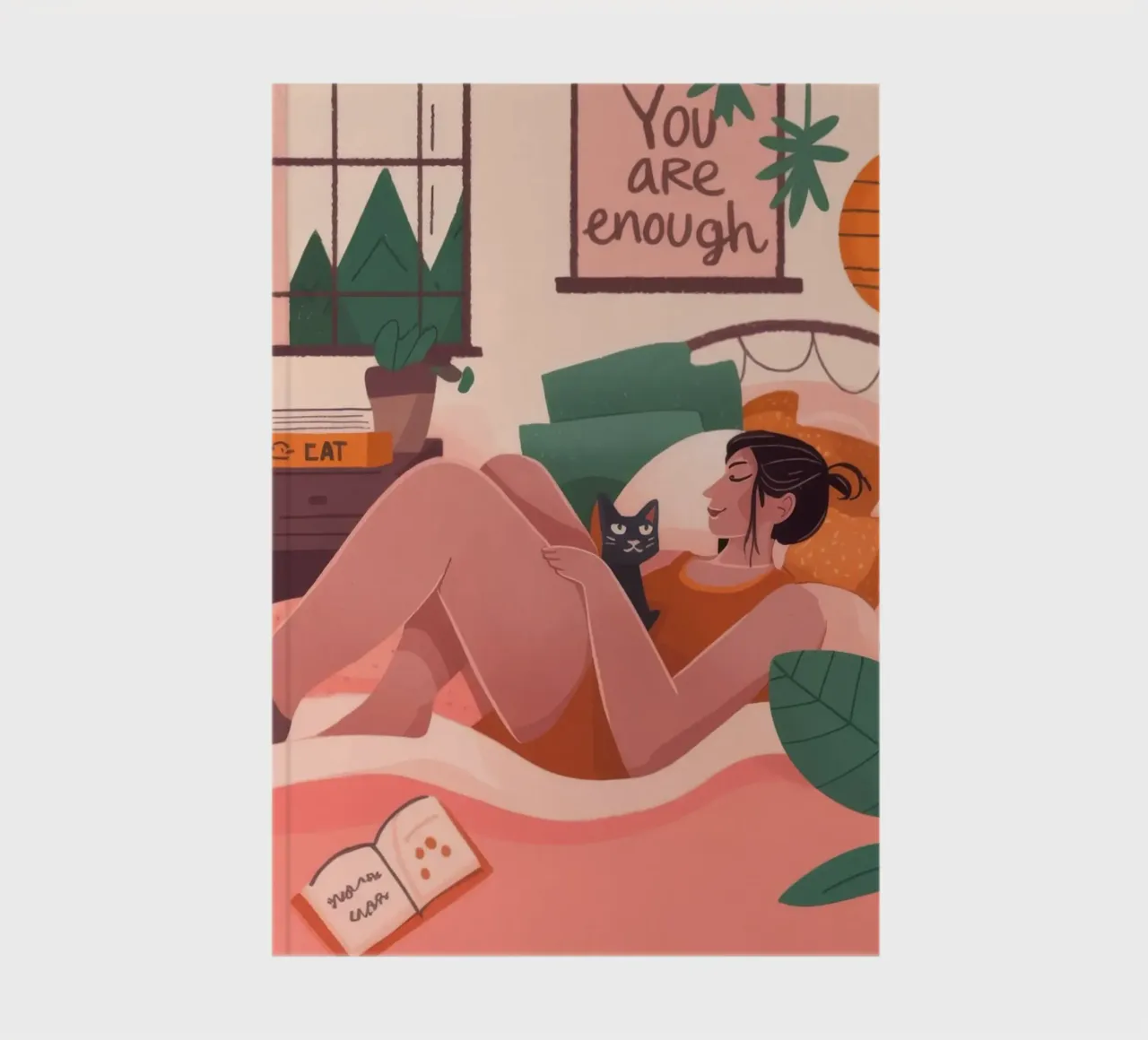 You Are Enough notebook by Nebula Verse