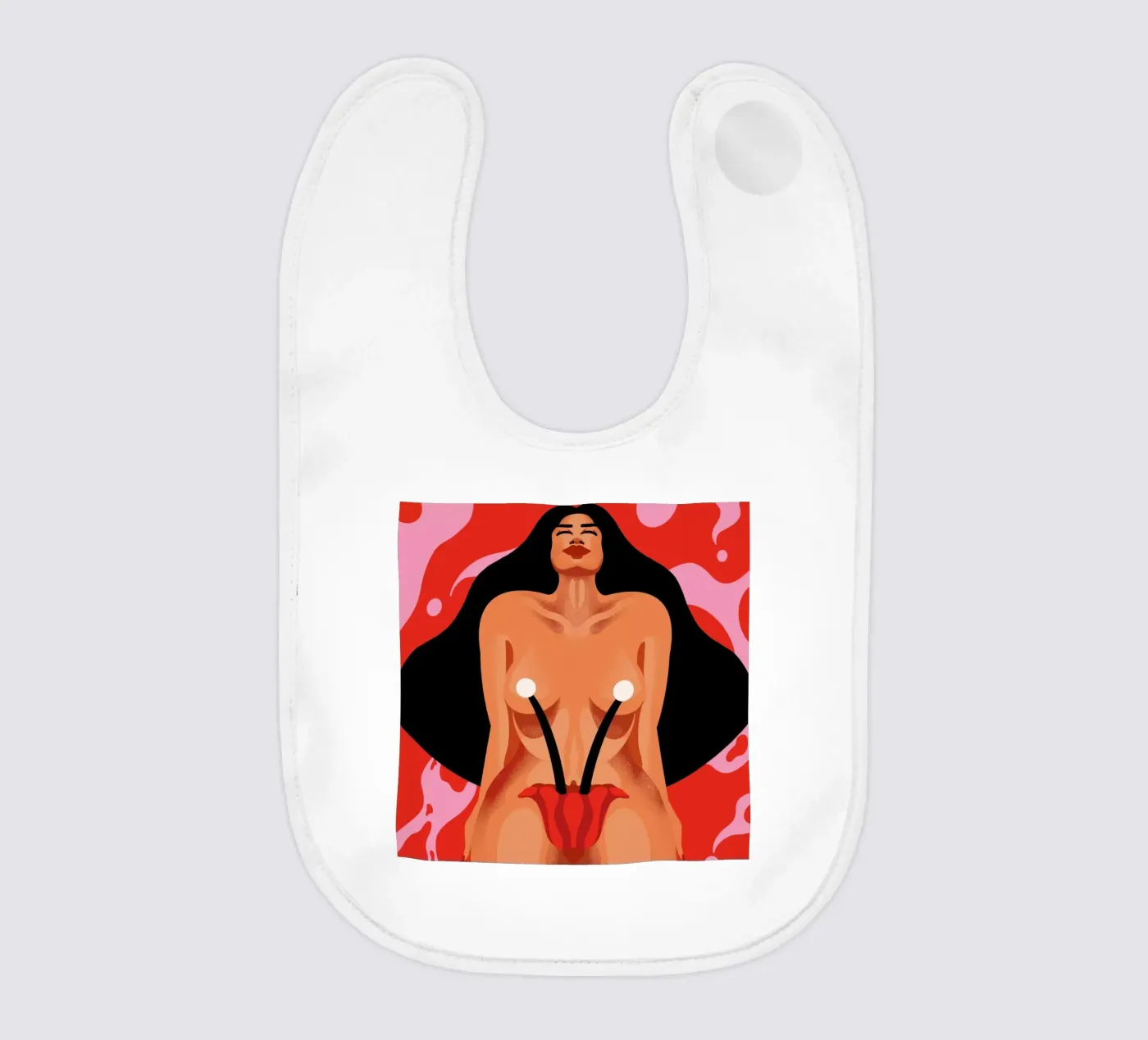 Blossoming Babylätzchen von Kika illu