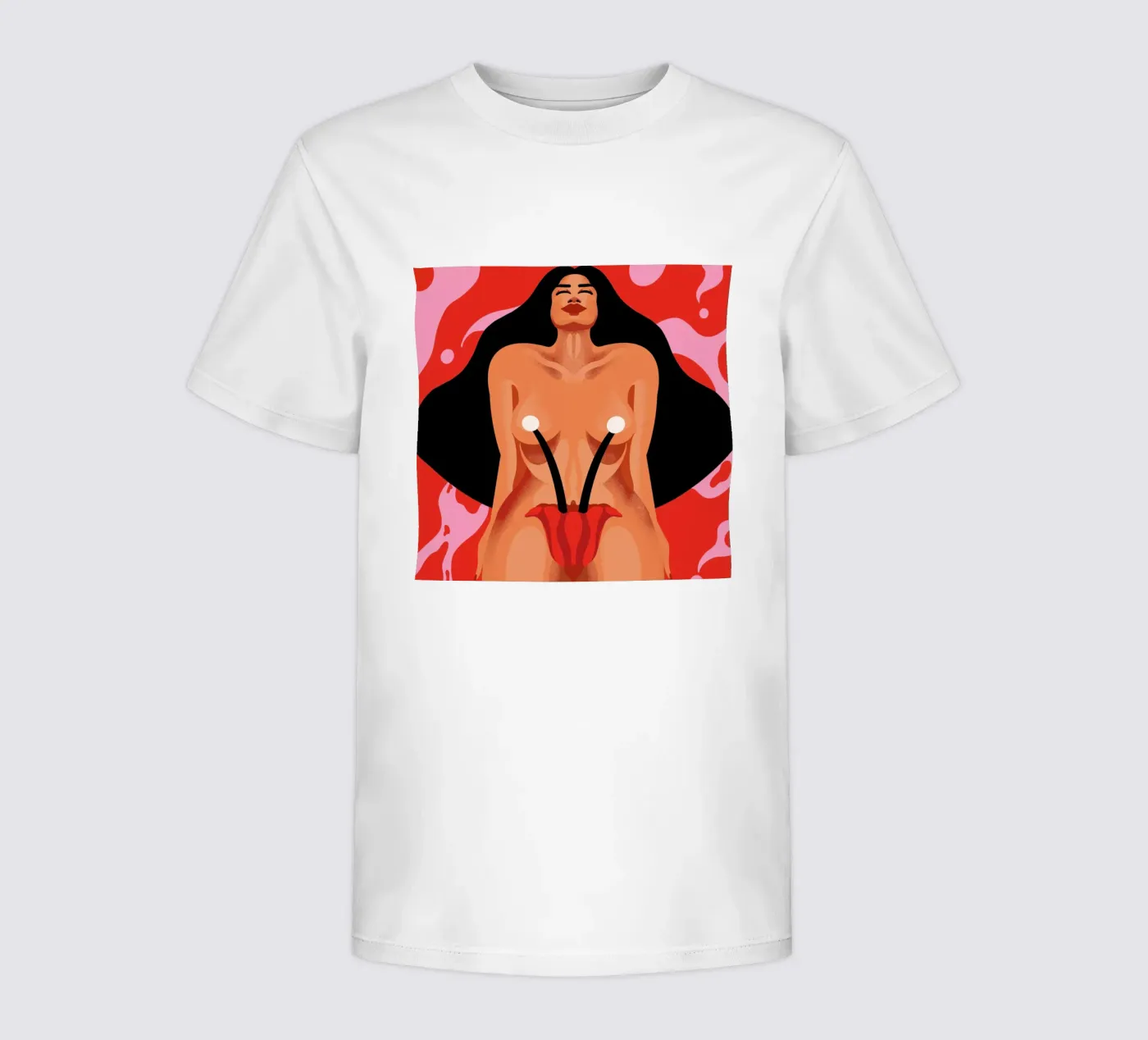 Blossoming t-shirt bambini da Kika illu