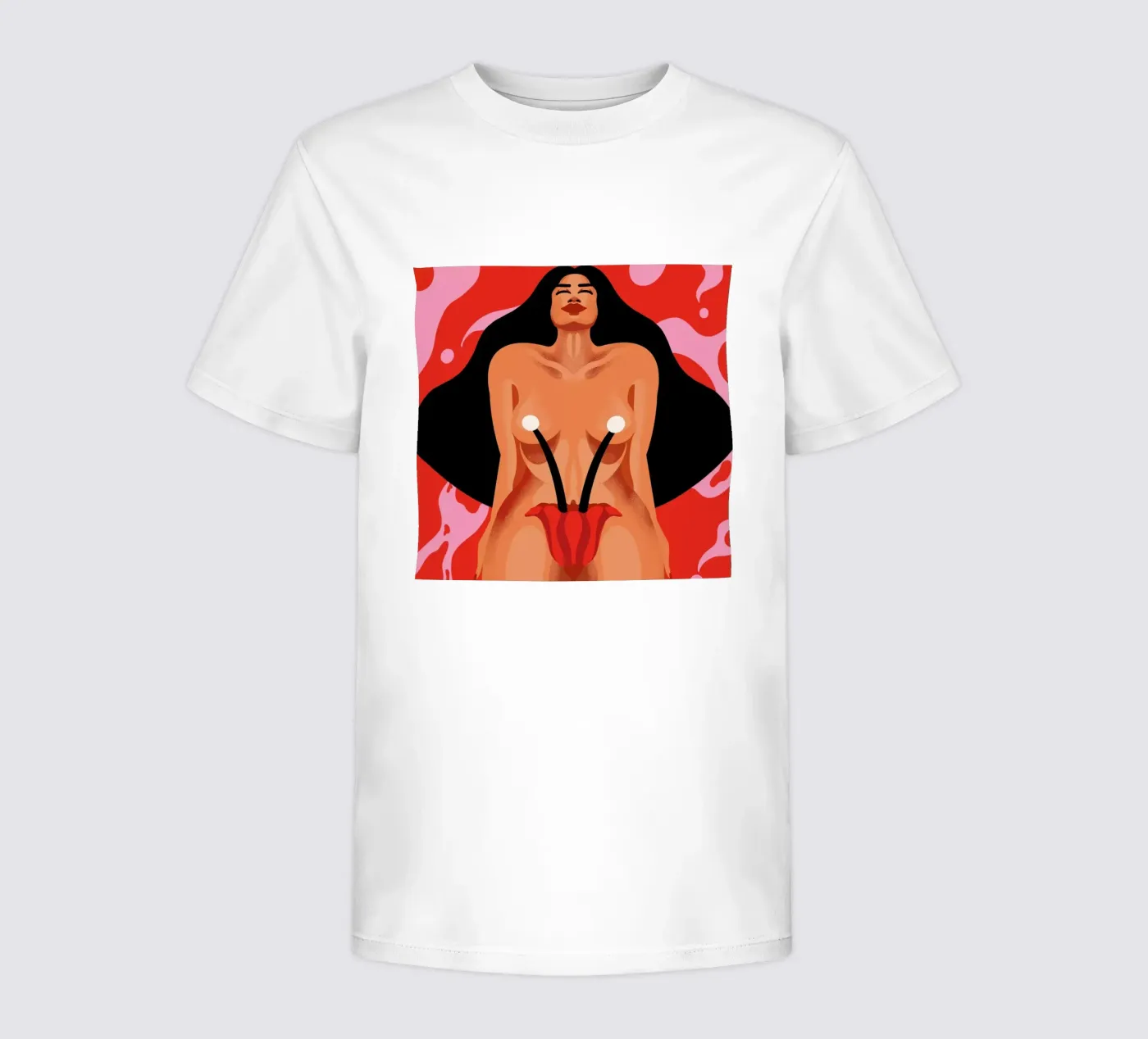 Blossoming t-shirt bambini da Kika illu