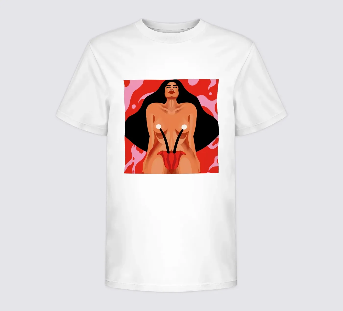 Blossoming t-shirt bambini da Kika illu