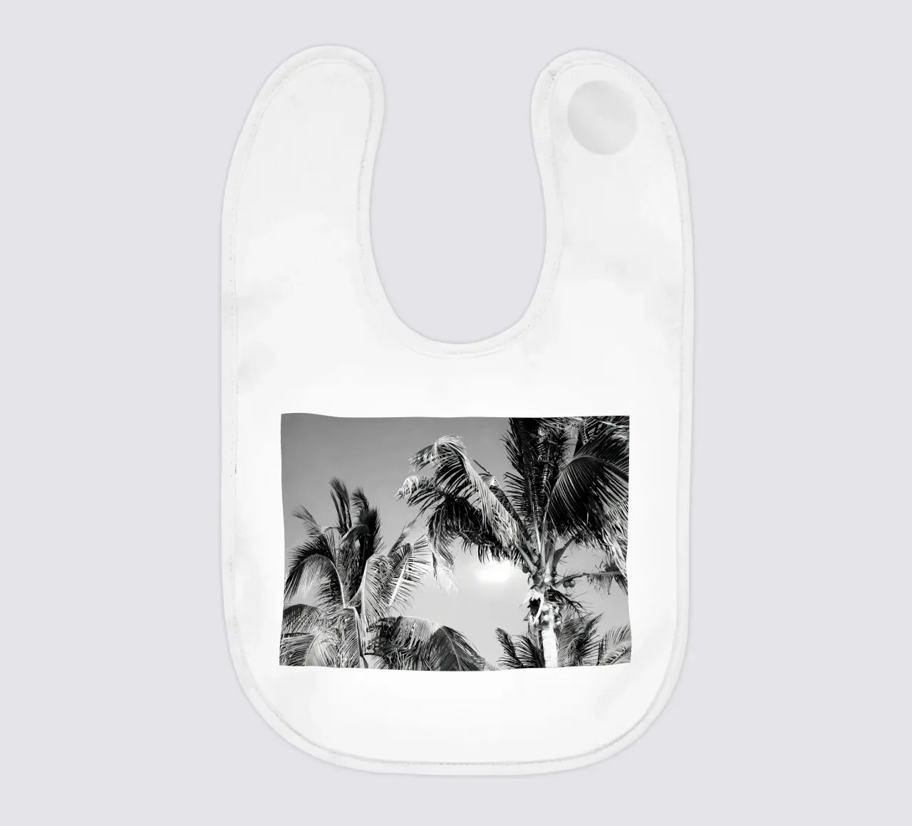 Caribische palmen 4 baby slabbetje van Matthew Katz