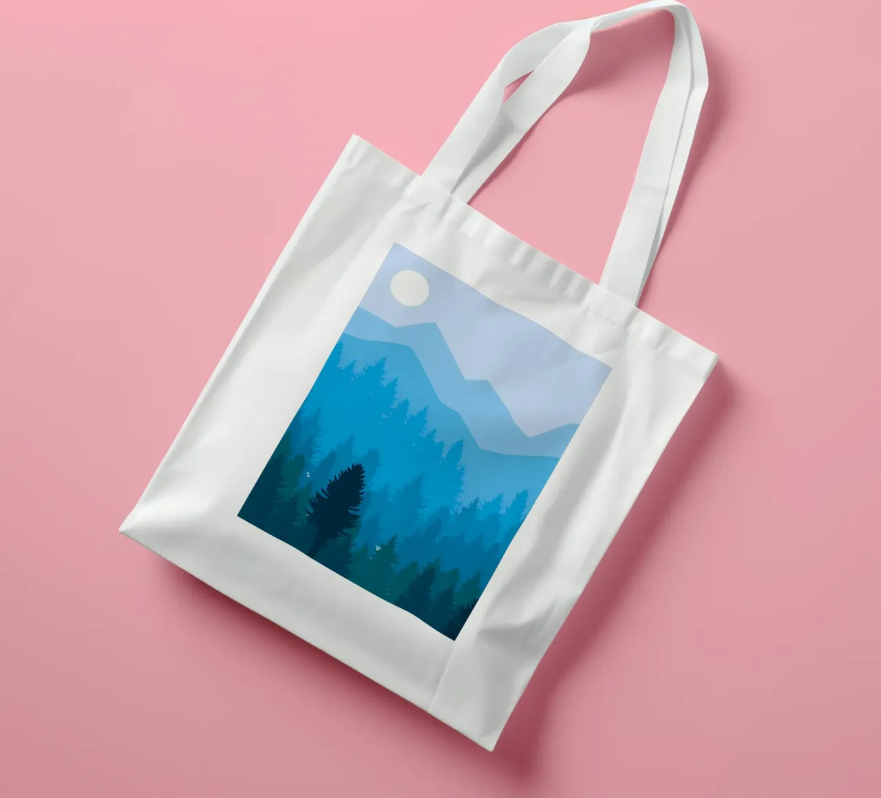 the blue tote bag by Bartosz Powalka