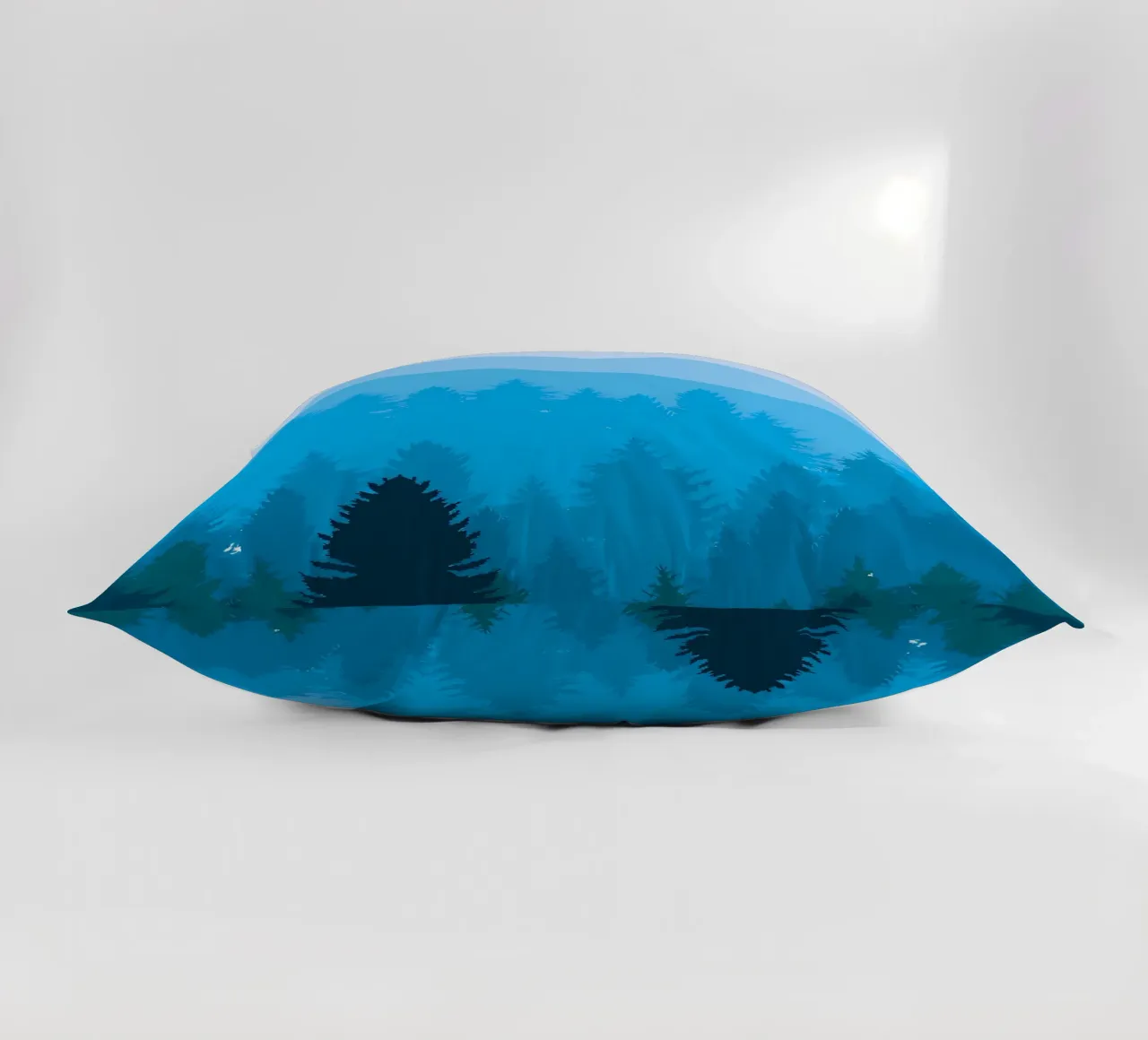 the blue decorative cushion by Bartosz Powalka