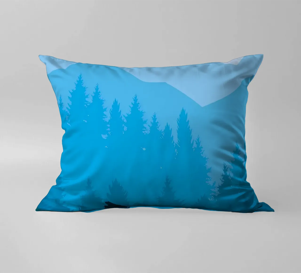 the blue decorative cushion by Bartosz Powalka