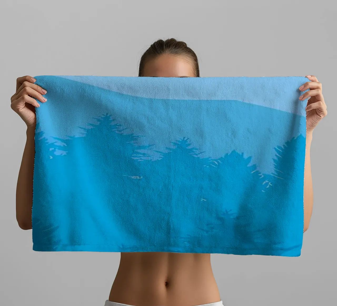 das Blau Handtuch von Bartosz Powalka