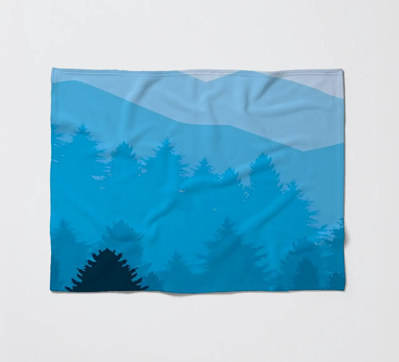 the blue fleece blanket by Bartosz Powalka