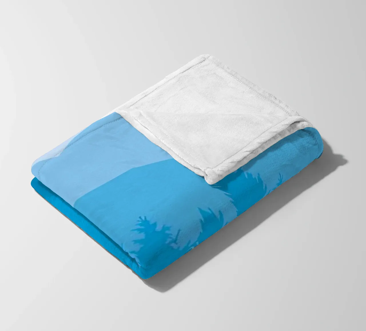 the blue fleece blanket by Bartosz Powalka