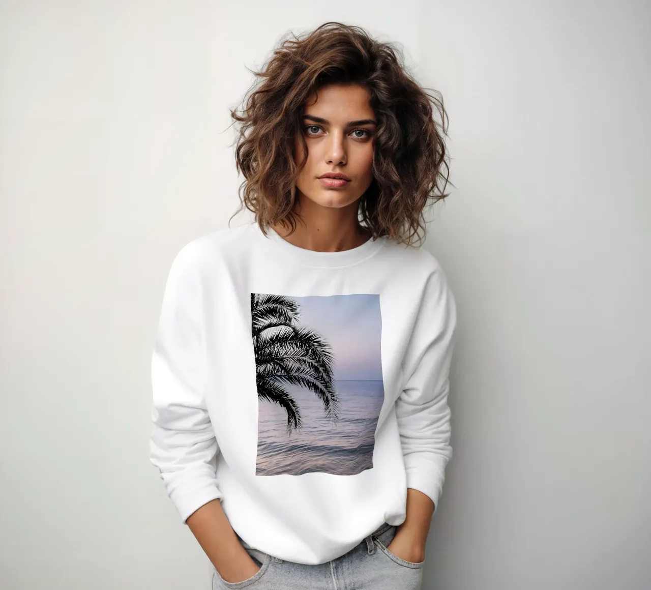 Sogno dell'oceano Palm 3 felpa da Matthew Katz