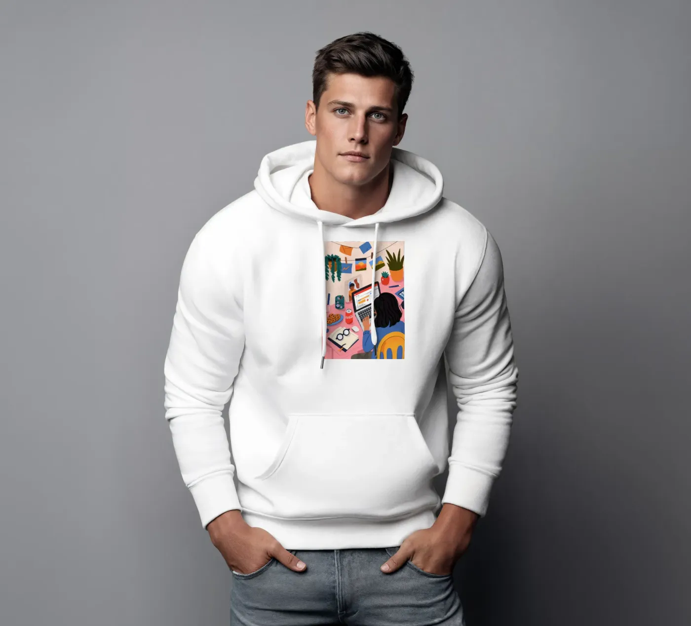 Focused Study Session hoodie by Nebula Verse