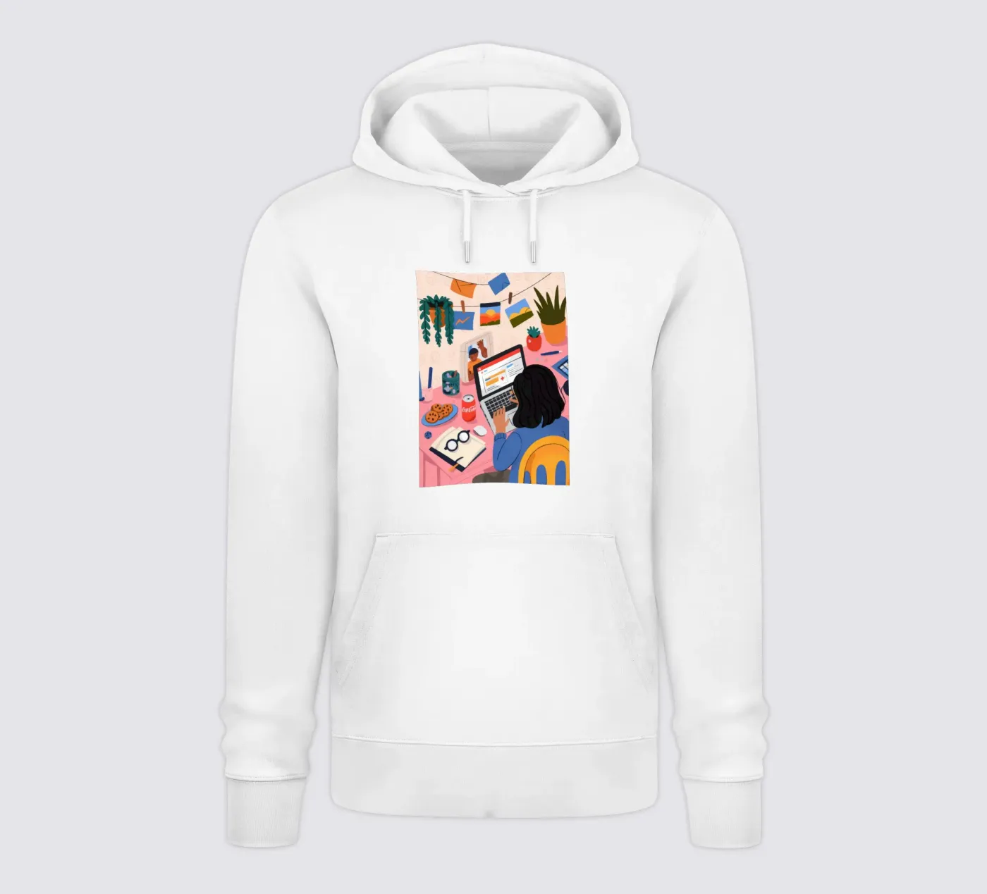 Focused Study Session hoodie by Nebula Verse