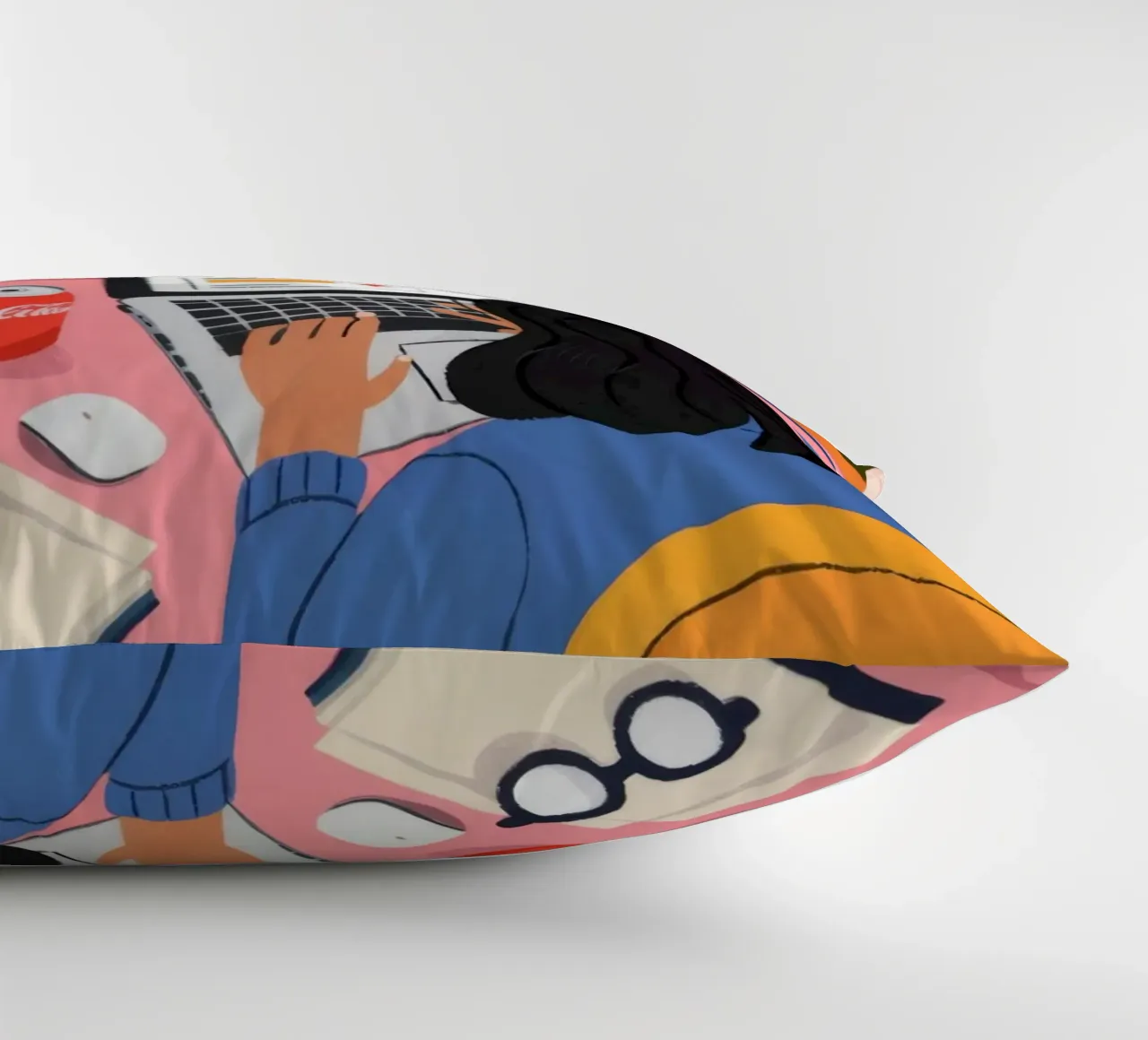 Sessione di studio focalizzata cuscino da Nebula Verse