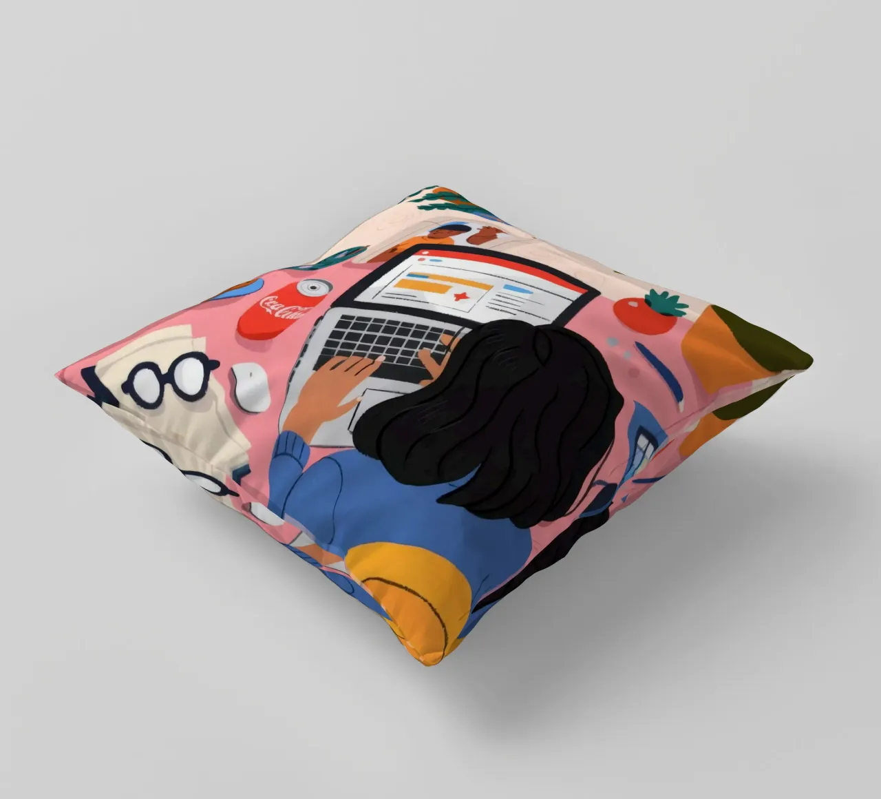 Sessione di studio focalizzata cuscino da Nebula Verse