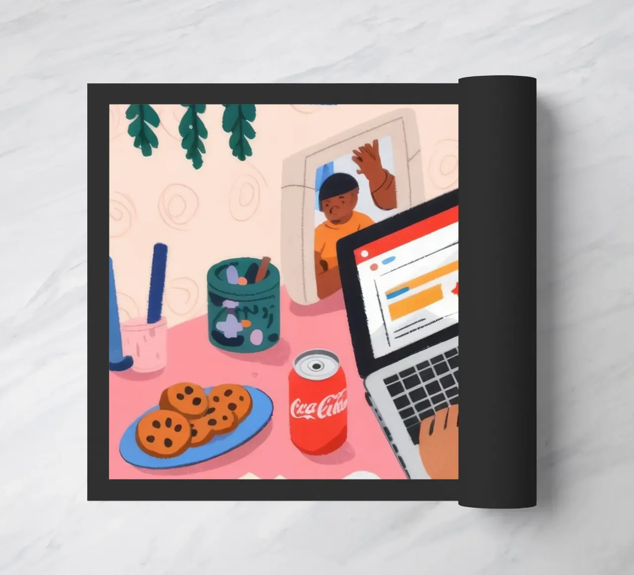 Sessione di studio focalizzata zerbino da Nebula Verse