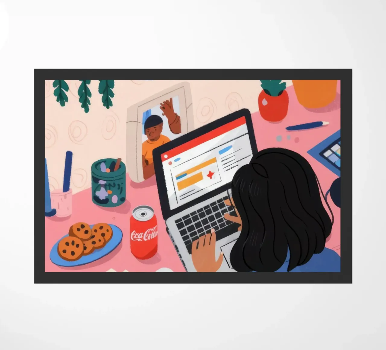 Sessione di studio focalizzata zerbino da Nebula Verse