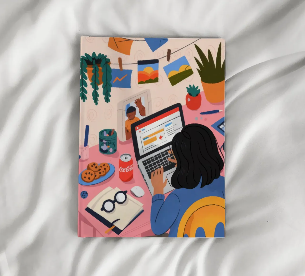 Focused Study Session notebook by Nebula Verse