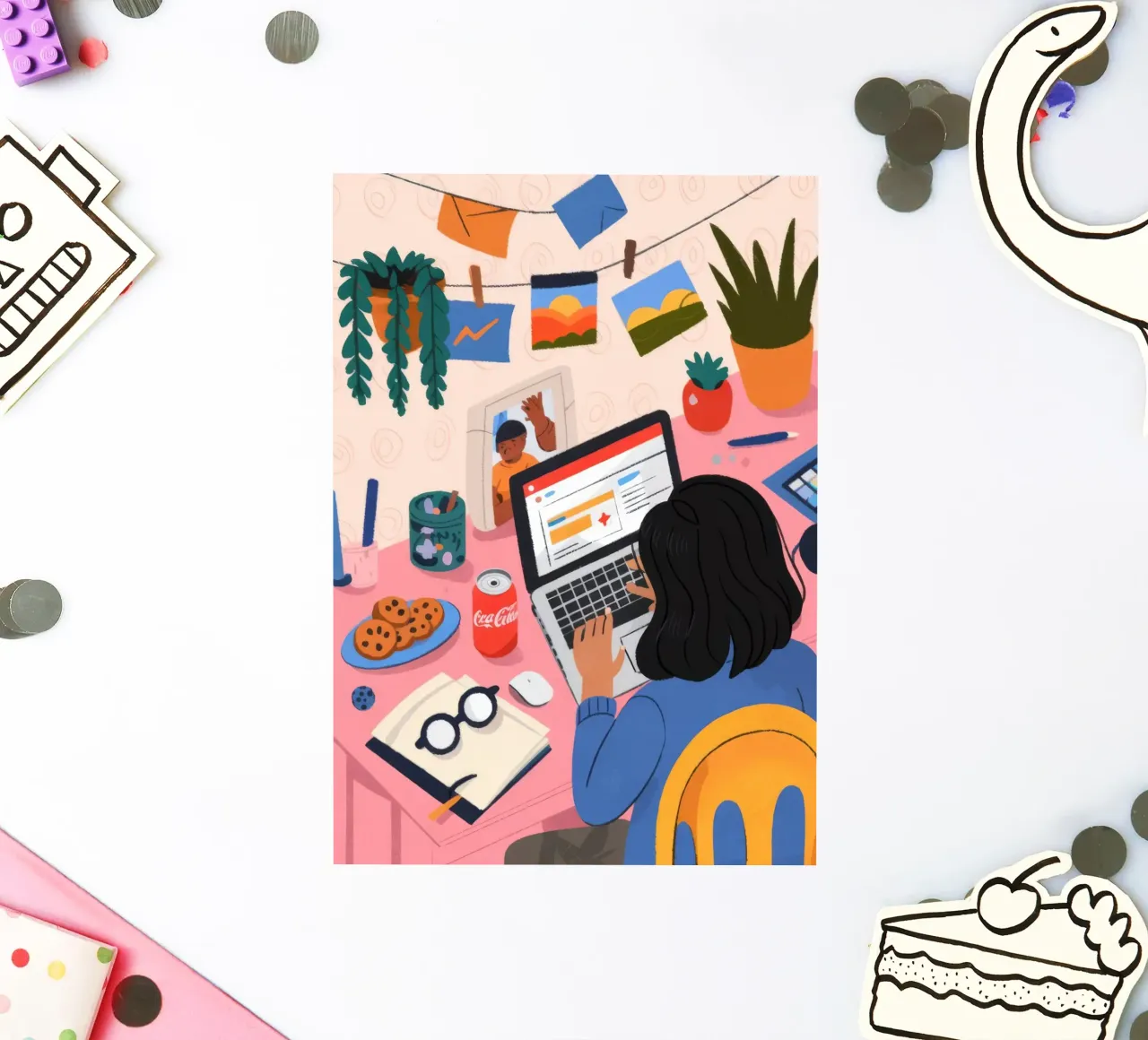 Focused Study Session sticker by Nebula Verse