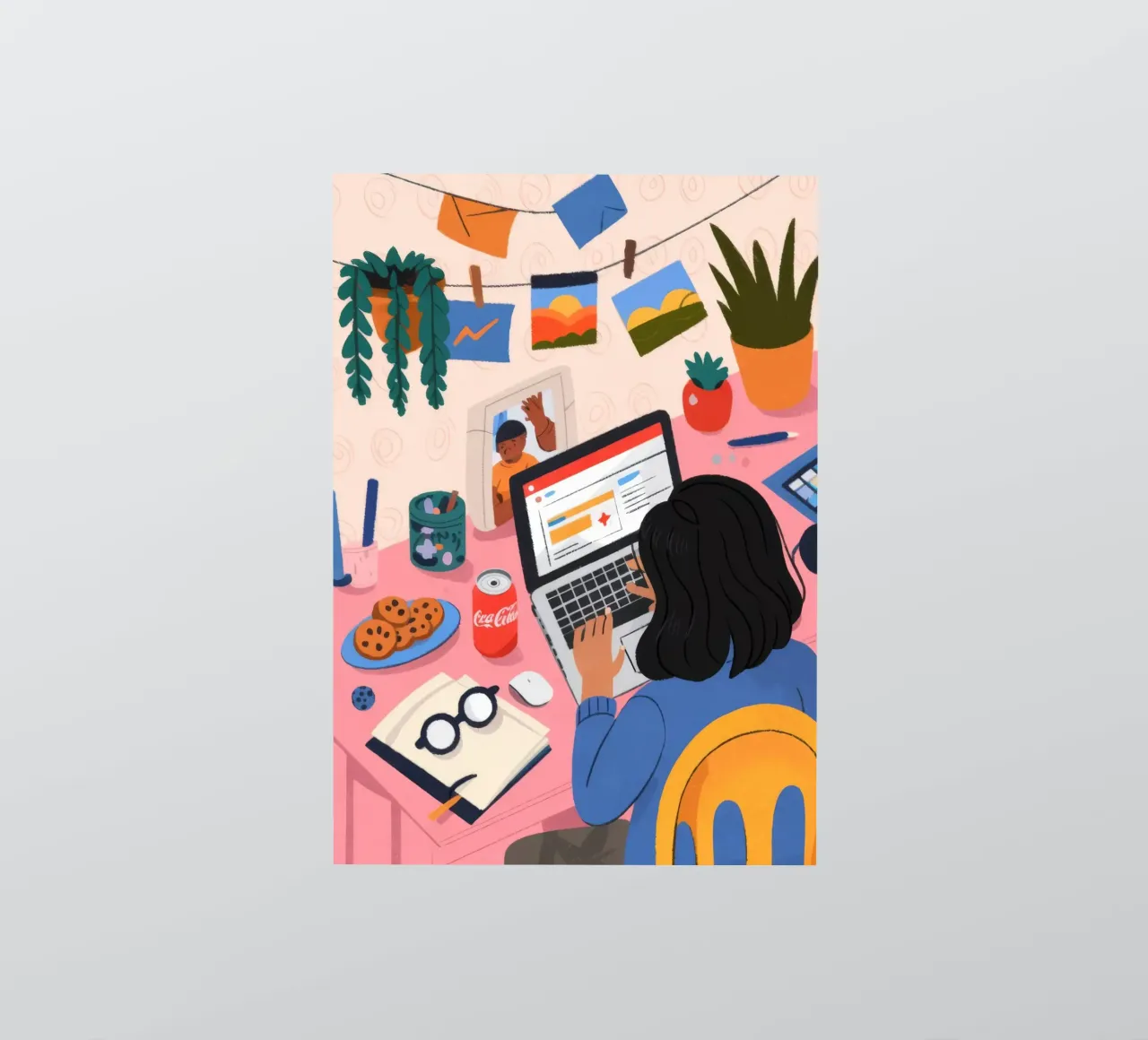 Focused Study Session sticker by Nebula Verse