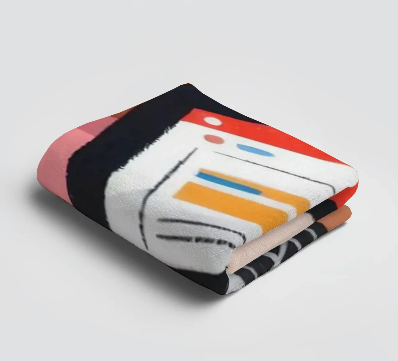 Focused Study Session towel by Nebula Verse