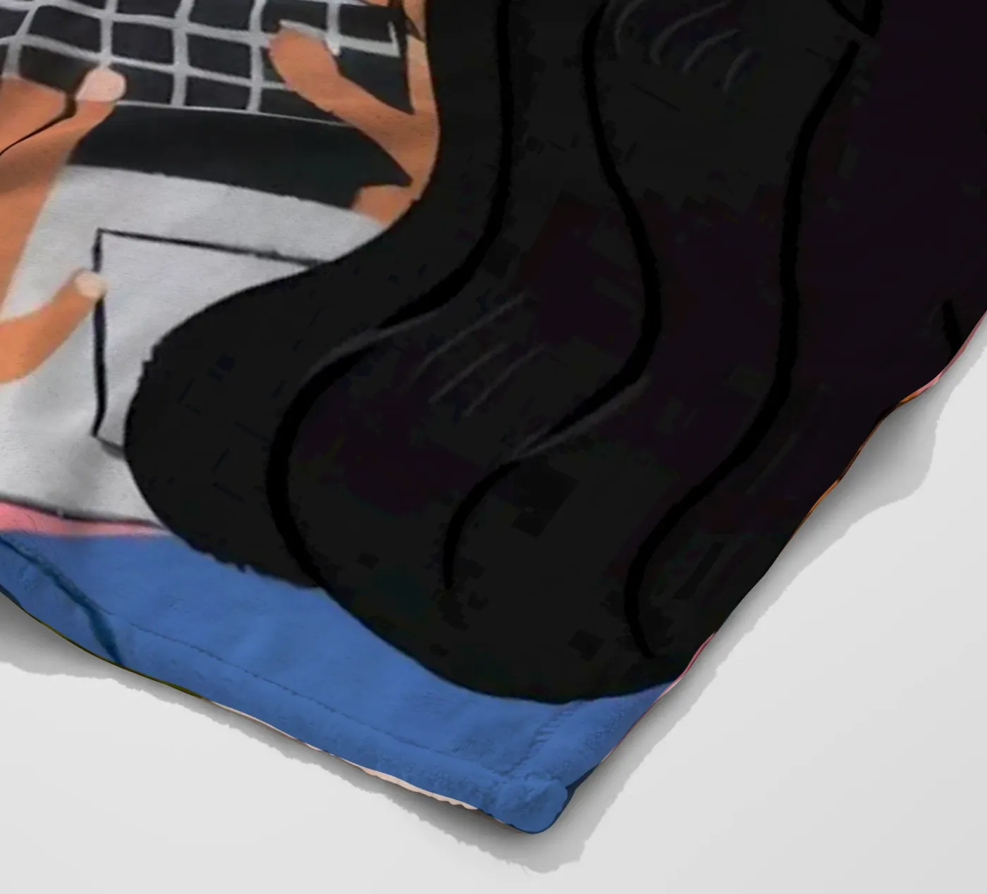 Focused Study Session plaid polaire de Nebula Verse