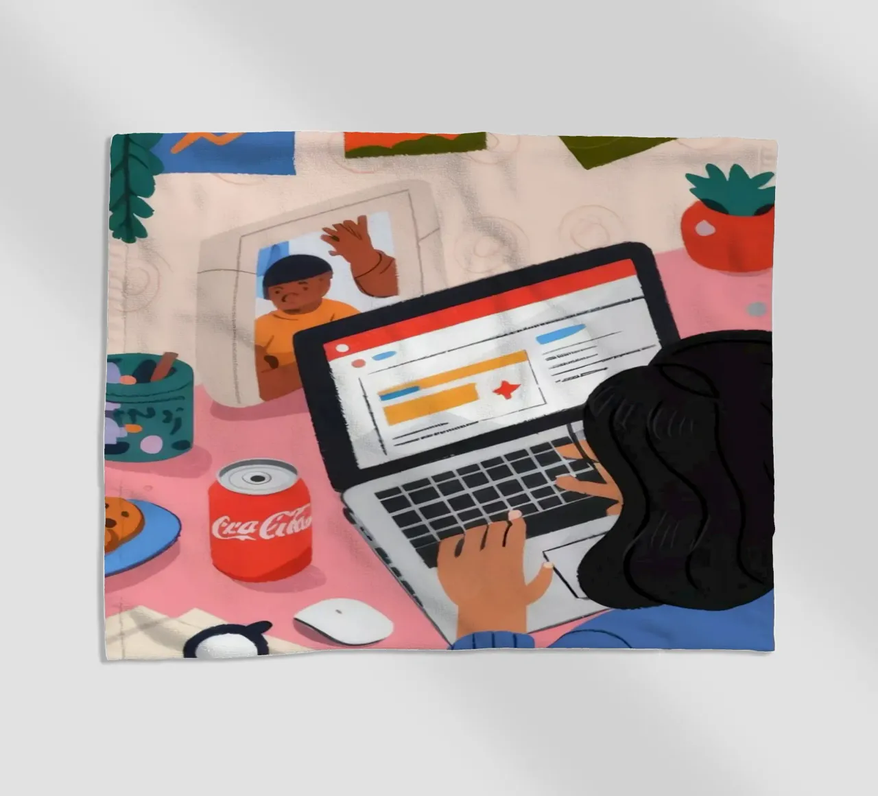 Sessione di studio focalizzata telo mare da Nebula Verse