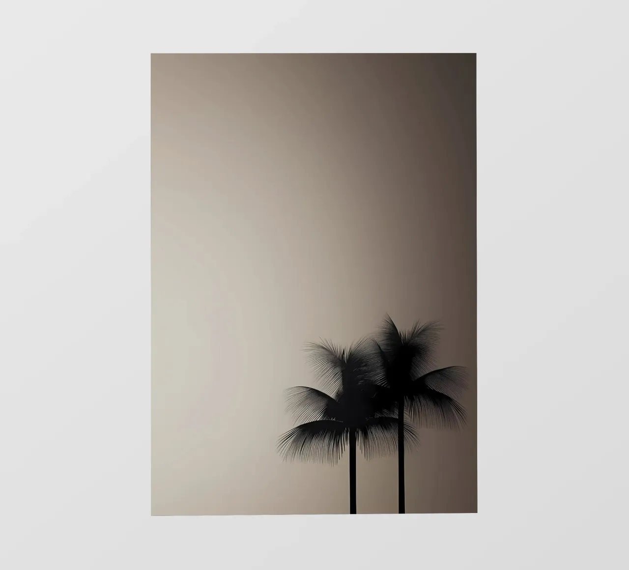 Sagoma di palma telo in pvc da Matthew Katz