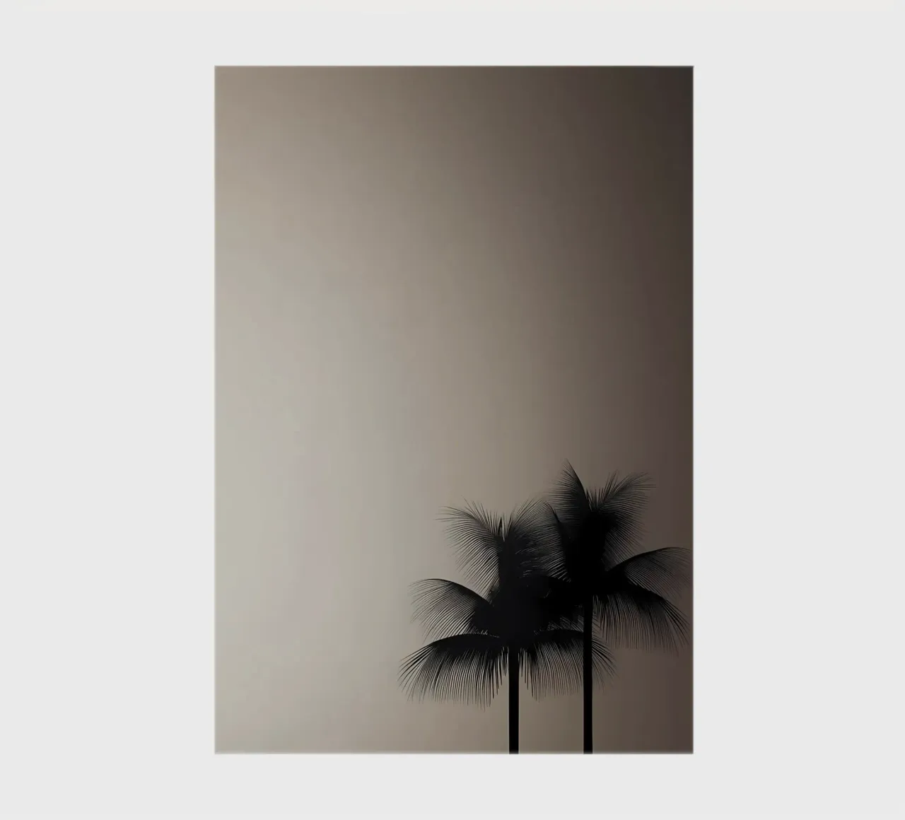 Palm Tree Silhouette notebook by Matthew Katz