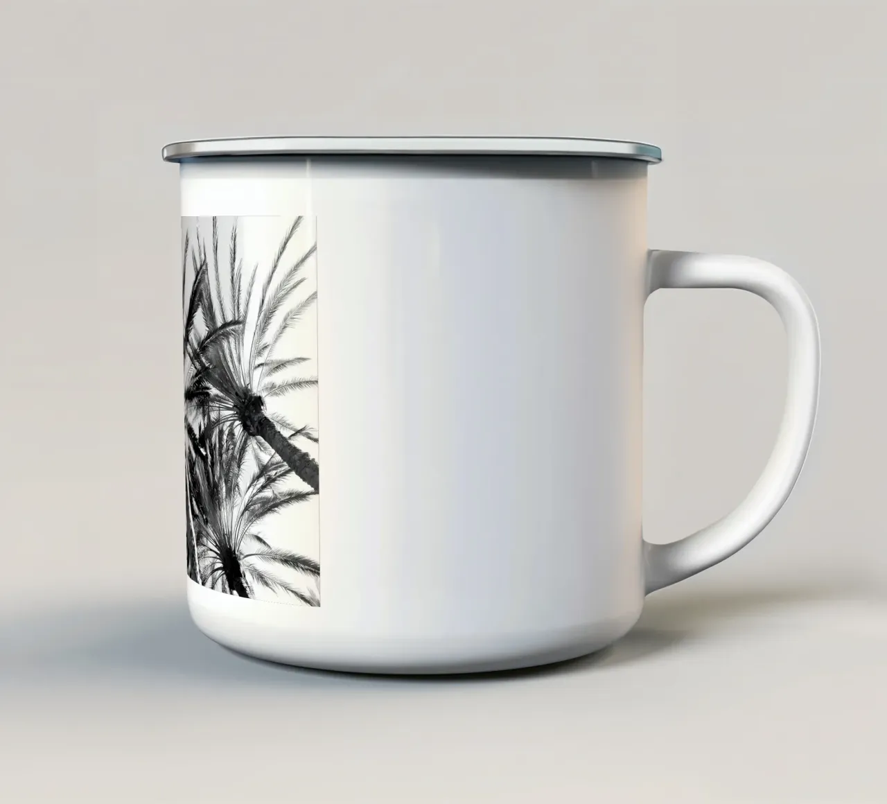 La beatitudine delle palme 2 tazza in smalto da Matthew Katz